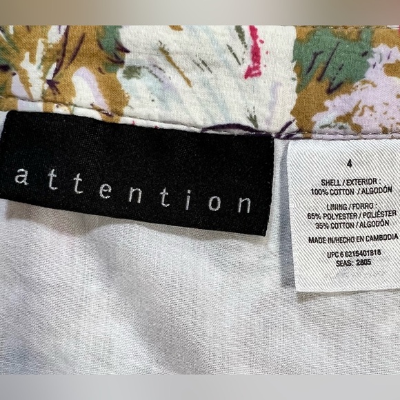 Country cottage cabbage rose midi skirt 100% cotton a-line shabby chic Victorian - Picture 8 of 10